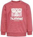 Hummel Sweatshirt - hmlLime - Barogue Rose Hummel Sweatshirt - hmlLime - Barogue Rose