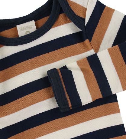 Smallstuff Body l/æ - Navy/Rosehip Stribet Smallstuff Body l/æ - Navy/Rosehip Stribet