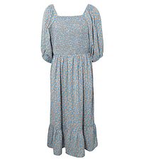 Hound Kjole - Flower - Sky Blue Hound Kjole - Flower - Sky Blue