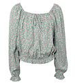 Hound Bluse - Flower - Grøn Hound Bluse - Flower - Grøn
