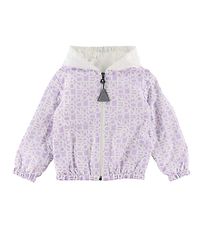 Moncler Jakke - Alose - Lilla/Hvid Moncler Jakke - Alose - Lilla/Hvid