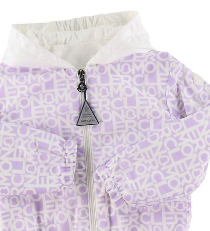 Moncler Jacket - Alose - Purple/White Moncler Jacket - Alose - Purple/White