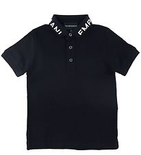 Emporio Armani Polo - Navy m. Hvid Emporio Armani Polo - Navy m. Hvid