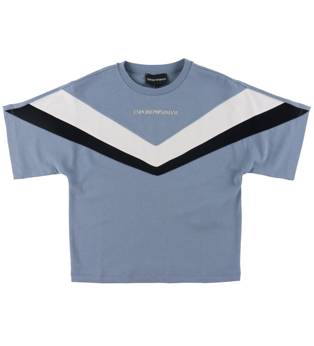 Emporio Armani T-Shirt - Blau - Emporio Armani - 6 Jahre (116) - T-Shirts