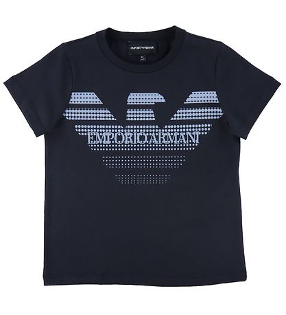 Emporio Armani T-shirts - 2-pak - Grøn/Navy m. Logo Emporio Armani T-shirts - 2-pak - Grøn/Navy m. Logo