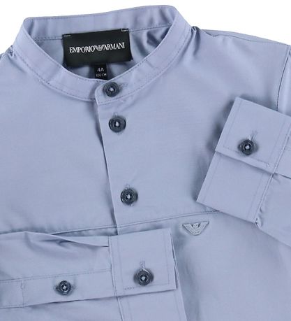 Emporio Armani Skjorte - New Light Blue Emporio Armani Skjorte - New Light Blue