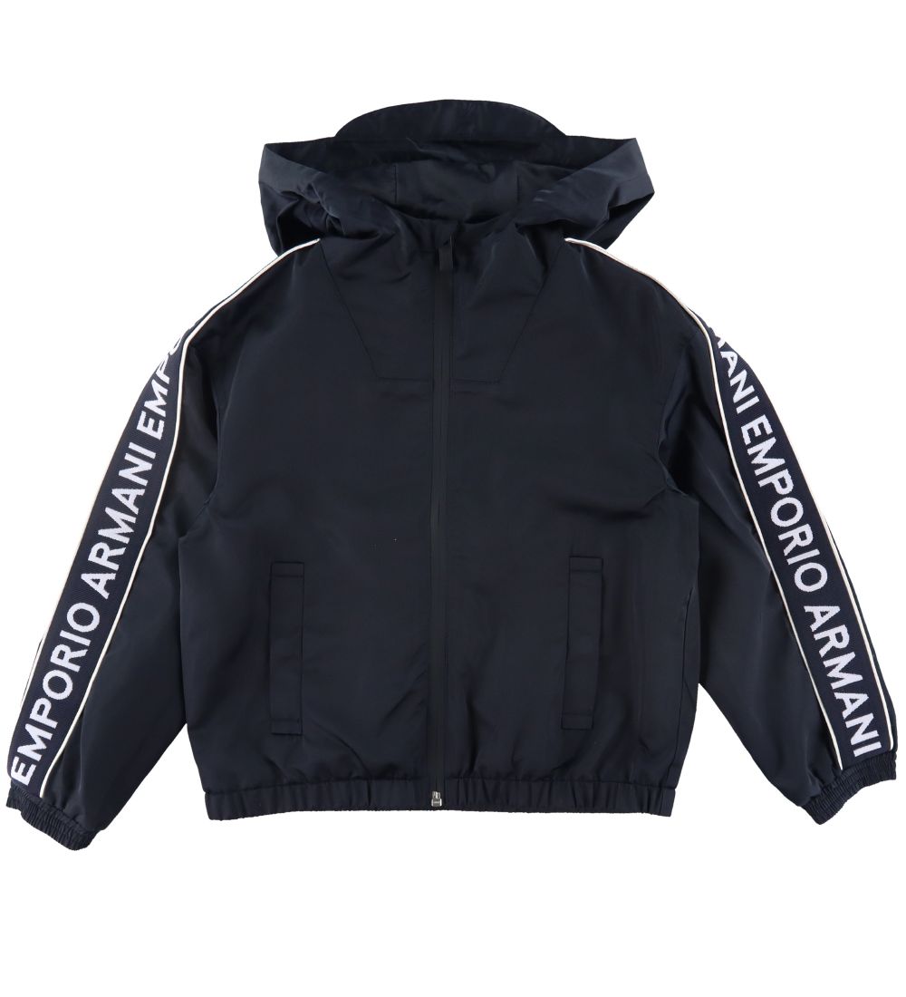 Veste Emporio Armani - Marine av Logo Ray - Emporio Armani - 6 ans 116 - Veste de Mi-Saison 129 €