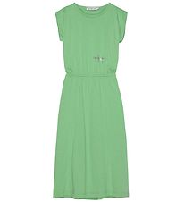 Calvin Klein Kjole - Monogram Offplaced Midi - Neptunes Wave Calvin Klein Kjole - Monogram Offplaced Midi - Neptunes Wave