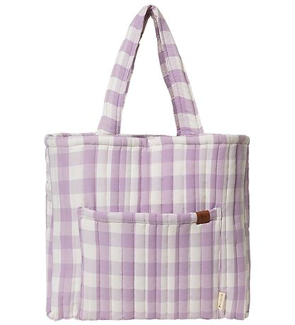 Fabelab Shopper - Lilac Checks Fabelab Shopper - Lilac Checks