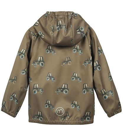 Minymo Softshelljakke - Cub m. Traktorer Minymo Softshelljakke - Cub m. Traktorer