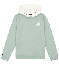 Lee Hættetrøje - Supercharged - Oversized - Blue Surf Lee Hættetrøje - Supercharged - Oversized - Blue Surf