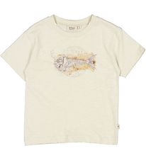 Wheat T-shirt - Fishskeleton - Chalk Wheat T-shirt - Fishskeleton - Chalk