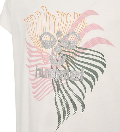 Hummel T-shirt - hmlLydia - Marshmallow Hummel T-shirt - hmlLydia - Marshmallow