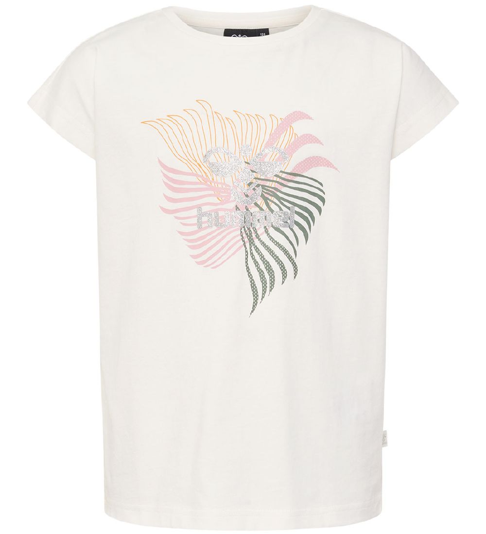 Hummel T-Shirt - hmlLydia - Marshmallow - Hummel - 5 Jahre (110) - T-Shirts