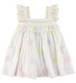 Stella McCartney Kids Kjole - Hvid/Pastel m. Blomster Stella McCartney Kids Kjole - Hvid/Pastel m. Blomster