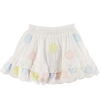 Stella McCartney Kids Nederdel - Hvid/Pastel m. Blomster Stella McCartney Kids Nederdel - Hvid/Pastel m. Blomster