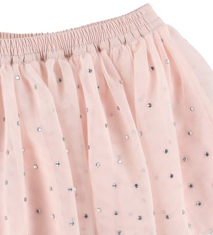 Stella McCartney Kids Tylnederdel - Rosa m. Pailletter Stella McCartney Kids Tylnederdel - Rosa m. Pailletter