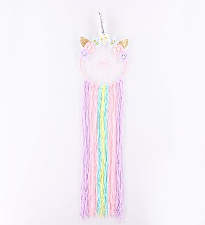 MillaVanilla Drømmefanger - Ophæng m. Enhjørning/Garn - Confetti