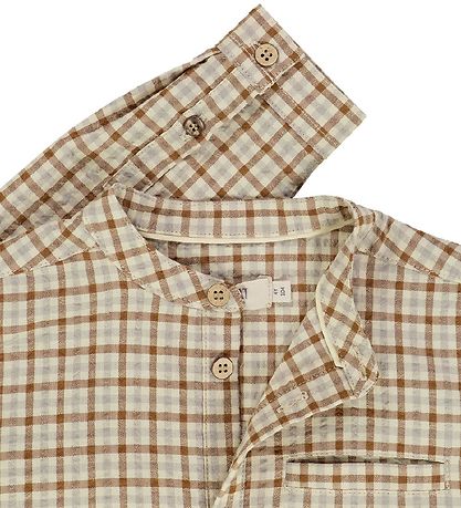 Wheat Skjorte - Willum - Golden Dove Check Wheat Skjorte - Willum - Golden Dove Check