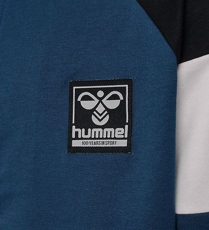 Hummel Cardigan - hmlYukio - Marinblå Peony