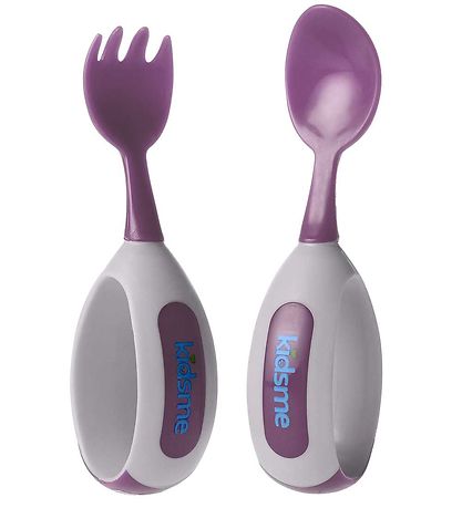 KidsMe Kinderbesteck - Löffel und Gabel - Lila KidsMe Kinderbesteck - Löffel und Gabel - Lila