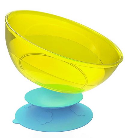 Tasse à Ventouse KidsMe - Restez en place - Bleu