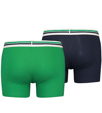 Levis Boxershorts - 2-pak - Green/Navy Levis Boxershorts - 2-pak - Green/Navy