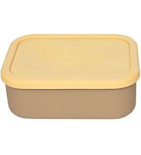 OYOY Lunchbox - Yummy+ - Large - Camel/Yellow OYOY Lunchbox - Yummy+ - Large - Camel/Yellow