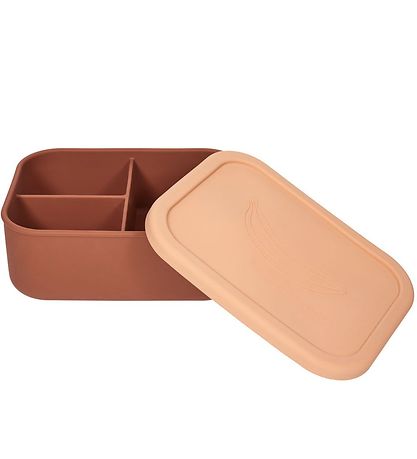 OYOY Broodtrommel - Yummy+ - Large - Powder/Sienna