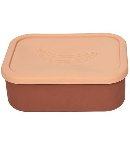 OYOY Broodtrommel - Yummy+ - Large - Powder/Sienna