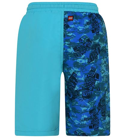 LEGO® Ninjago Badeshorts - LWAlex 304 - UV40+ - Bright Blue LEGO® Ninjago Badeshorts - LWAlex 304 - UV40+ - Bright Blue