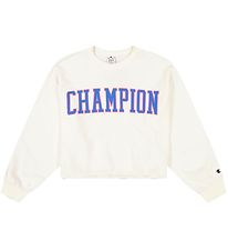 Champion Fashion Sweatshirt - Cropped - Hvid Champion Fashion Sweatshirt - Cropped - Hvid