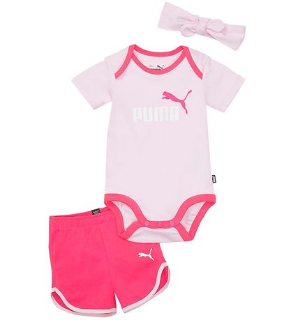 Puma Gaveæske - Body k/æ/Shorts/Hårbånd - Pearl Pink Puma Gaveæske - Body k/æ/Shorts/Hårbånd - Pearl Pink