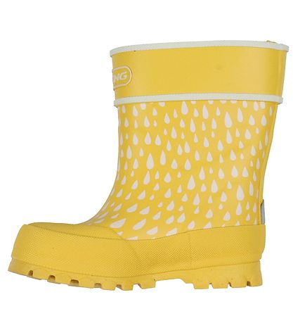 Viking Gummistøvler - Alv - Yellow/White