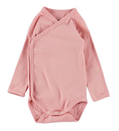 Petit Bateau Body l/æ - 5-pak - Lyserød/Hvid