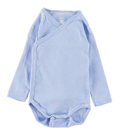 Petit Bateau Body l/æ - 5-pak - Blå/Hvid