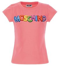 Moschino - T-shirt - Pink m. Print Moschino - T-shirt - Pink m. Print