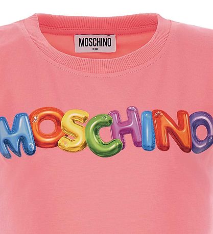 Moschino - T-shirt - Pink m. Print Moschino - T-shirt - Pink m. Print