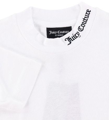 Juicy Couture T-shirt - Skyler Rib - Hvid Juicy Couture T-shirt - Skyler Rib - Hvid