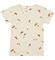 T-Shirt VACVAC - Rib - Ello - Croissant Mini - Beige