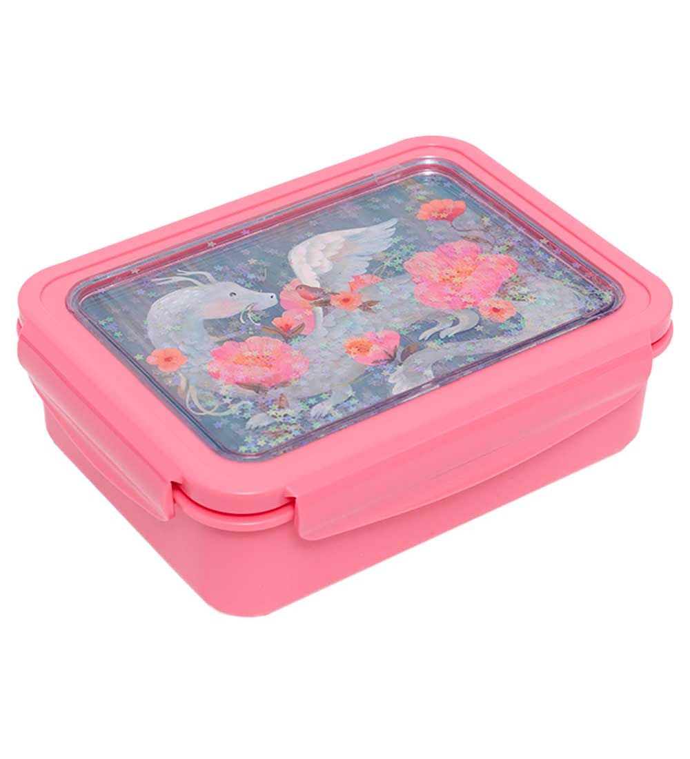 Petit Monkey Brotdose - Fairy Drache - 1.3 L - Peony Pink - Petit Monkey - One Size - Brotdosen