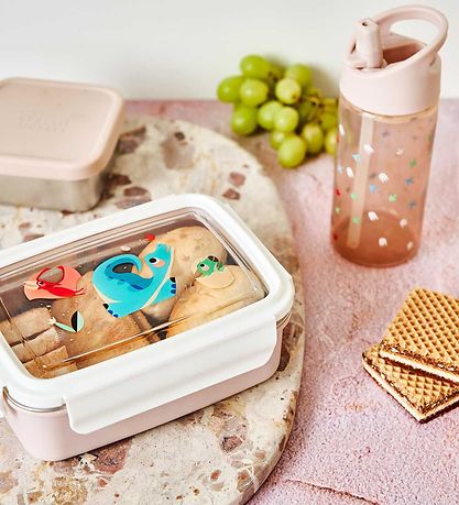 Petit Monkey Madkasse - Dinosaur - Linnen Petit Monkey Madkasse - Dinosaur - Linnen