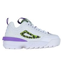 Fila Sneakers - Disruptur T - White-Electric Purple Fila Sneakers - Disruptur T - White-Electric Purple