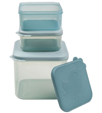 Done By Deer Madkasse - Elphee - 3-pak - Blå