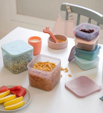 Done By Deer Madkasse - Elphee - 3-pak - Blå