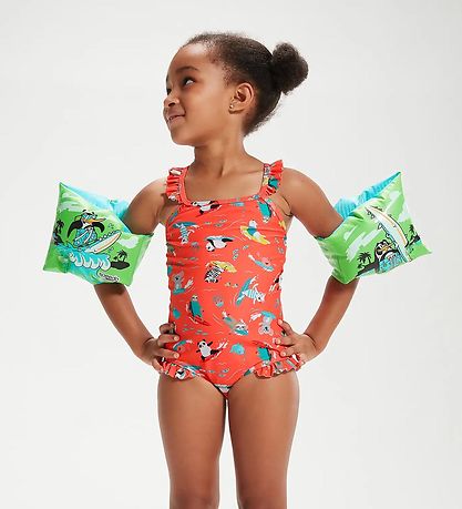 Speedo Badevinger - Grøn/Blå Speedo Badevinger - Grøn/Blå