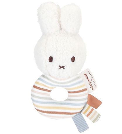 Little Dutch Rattle - Miffy - Vintage Sunny Stripes