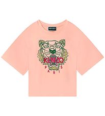 Kenzo T-shirt - Rosa m. Tiger Kenzo T-shirt - Rosa m. Tiger