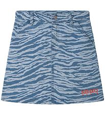 Kenzo Nederdel - Denim - Lyseblå m. Tigerstriber Kenzo Nederdel - Denim - Lyseblå m. Tigerstriber