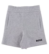 BOSS Sweatshorts - Gråmeleret BOSS Sweatshorts - Gråmeleret
